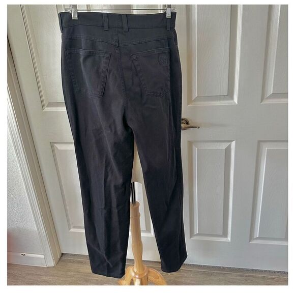 Escada Margaretha Ley black streight pants with gold hardware - Picture 3 of 13